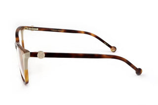 Carolina Herrera Ch 0057 Women Havana Geometric Eyeglasses