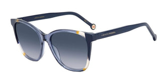 Carolina Herrera CH 0061/S women Blue Geometric Sunglasses