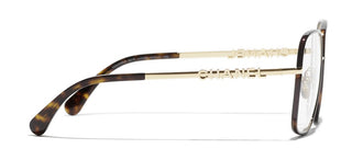 CHANEL CH 2215 women Gold Square Eyeglasses