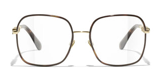 CHANEL CH 2215 women Gold Square Eyeglasses