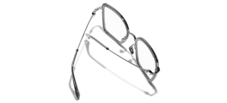 Chanel Ch 2222 Women Silver Butterfly Eyeglasses
