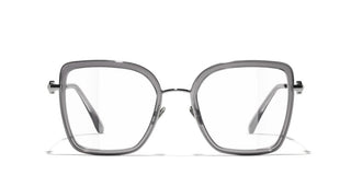 Chanel Ch 2222 Women Silver Butterfly Eyeglasses
