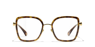 Chanel Ch 2222 Women Havana Butterfly Eyeglasses