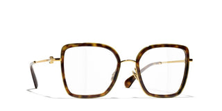 Chanel Ch 2222 Women Havana Butterfly Eyeglasses