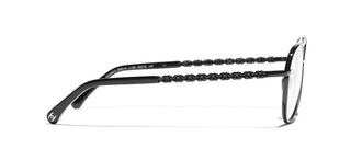 Chanel Ch 2224q Women Black Pilot Eyeglasses