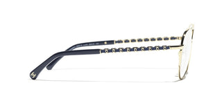 Chanel Ch 2224q Women Gold Pilot Eyeglasses