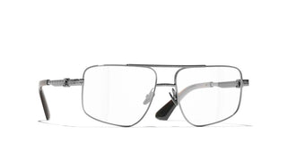 CHANEL CH 2229 women Ruthenium Pilot Eyeglasses