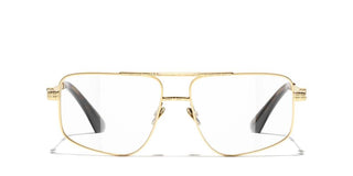 CHANEL CH 2229 women Gold Pilot Eyeglasses