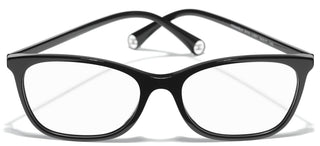 CHANEL CH 3414 women Black Rectangle Eyeglasses