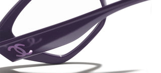 CHANEL CH 3474 women Violet Cat Eye Eyeglasses