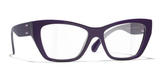 CHANEL CH 3474 women Violet Cat Eye Eyeglasses