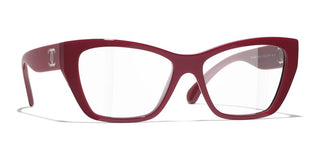 CHANEL CH 3474 women Red Cat Eye Eyeglasses