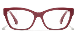 CHANEL CH 3477 women Red Cat Eye Eyeglasses