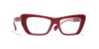 CHANEL CH 3480 women Red Butterfly Eyeglasses