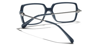 Chanel Ch 3487 Women Blue Rectangle Eyeglasses