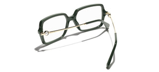 Chanel Ch 3487 Women Green Rectangle Eyeglasses