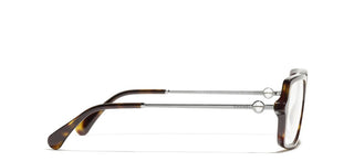 Chanel Ch 3487 Women Havana Rectangle Eyeglasses