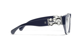 Chanel Ch 3488 Women Blue Cat Eye Eyeglasses