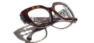 Chanel Ch 3488 Women Havana Cat Eye Eyeglasses