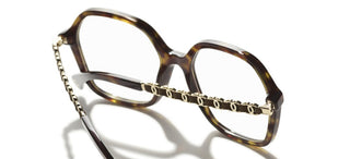 Chanel Ch 3489q Women Havana Geometric Eyeglasses