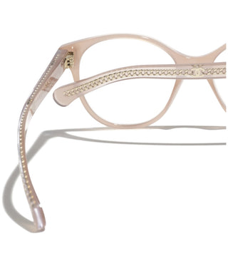 Chanel Ch 3493 Women Pink Pantos Eyeglasses