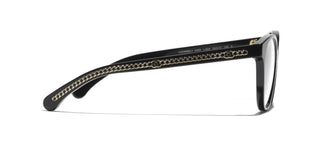 Chanel Ch 3493 Women Black Pantos Eyeglasses