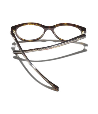 Chanel Ch 3493 Women Havana Pantos Eyeglasses