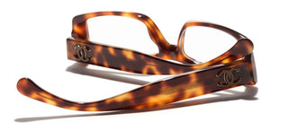 Chanel Ch 3497 Women Havana Rectangle Eyeglasses
