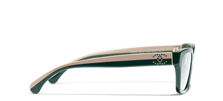 Chanel Ch 3503b Women Green Rectangle Eyeglasses