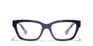 Chanel Ch 3503b Women Blue Rectangle Eyeglasses