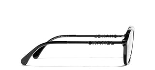 Chanel Ch 3504 Women Black Pilot Eyeglasses