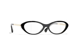 Chanel Ch 3508 Women Black Cat Eye Eyeglasses