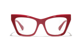 CHANEL CH 3514 women Red Cat Eye Eyeglasses