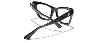 CHANEL CH 3514 women Black Cat Eye Eyeglasses