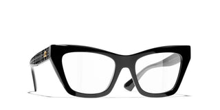 CHANEL CH 3514 women Black Cat Eye Eyeglasses