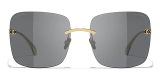 CHANEL CH 4287T women Gold Square Sunglasses