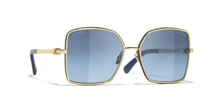 CHANEL CH 4288Q women Gold Square Sunglasses