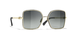 CHANEL CH 4288Q women Gold Square Sunglasses