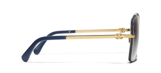 CHANEL CH 4288Q women Gold Square Sunglasses