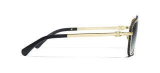 CHANEL CH 4290Q women Gold Pilot Sunglasses