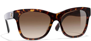 CHANEL CH 5380 women Havana Square Sunglasses