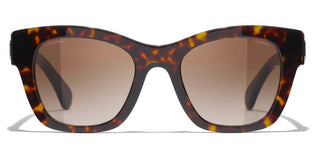 CHANEL CH 5478 women Havana Square Sunglasses