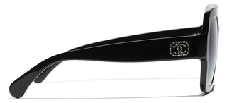 CHANEL CH 5479 women Black Visor Sunglasses