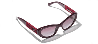 CHANEL CH 5513 women Red Butterfly Sunglasses