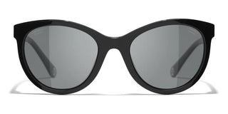 CHANEL CH 5523U women Black Pantos Sunglasses