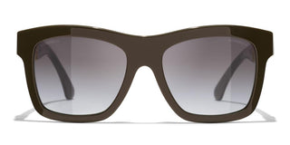 CHANEL CH 5533 women Brown Squared Sunglasses