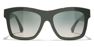 CHANEL CH 5533 women Green Squared Sunglasses