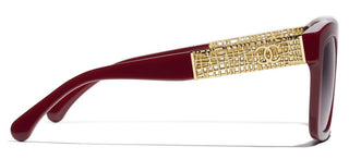 CHANEL CH 5533 women Brown Squared Sunglasses