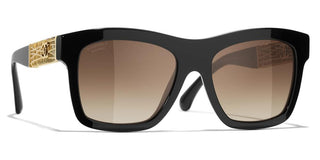CHANEL CH 5533 women Black Squared Sunglasses