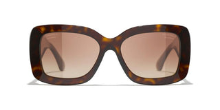 CHANEL CH 5535Q women Havana Sunglasses